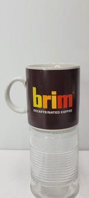 Vintage Brim Decaffeinated Coffee Mug/Cup  Fill It To The Rim  Grindley, England