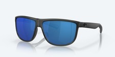 Costa Del Mar Rincondo Matte Smoke Crystal/Blue Mirror 580P Polarized Sunglasses