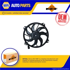 Radiator Fan fits PEUGEOT EXPERT VF3, VF3X 2.0D Left 2007 on Cooling NRF 1250G5