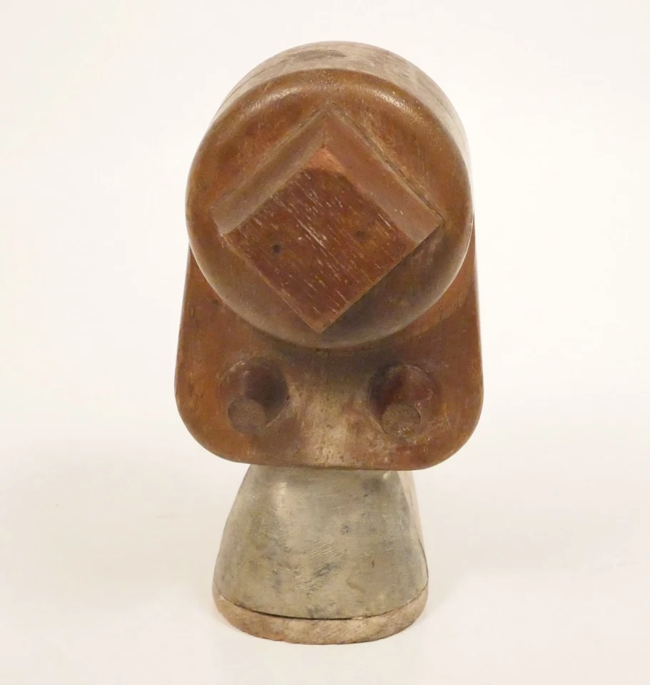 Antique Industrial Foundry Pattern Unique Design Unknown Part 5.5" x 5" x 2.75" - Image 3 of 4