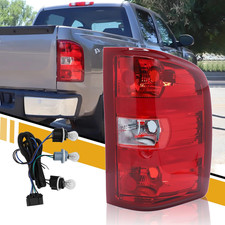 2007-13 Silverado 1500 2007-14 2500HD 3500HD Right Tail Light  Compatible Replace