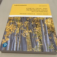 Ethical Legal and Professional Issues in Coun...