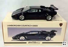 1/18 LAMBORGHINI COUNTACH 5000S (Black)