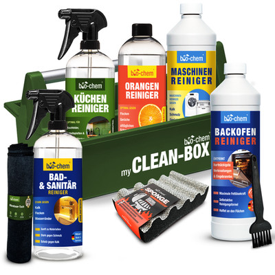 bio-chem Küchenreiniger Premium Set 10-teilig - Spezialreiniger Made in Germany