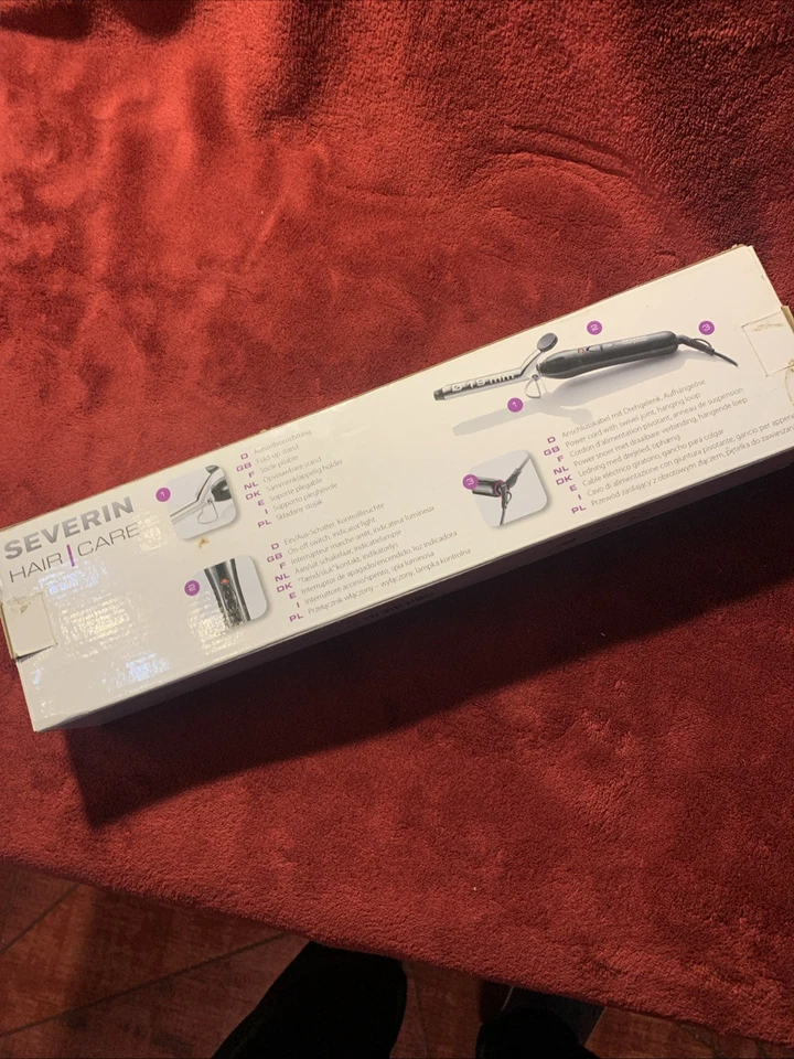 Severin Frisierstab/Lockenstab/Hair Curler, Schwarz - Bild 2 von 4