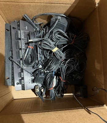 RTI Control System Lot RP-6 CM-232 CB-8 Modules + Cables Power Supplies