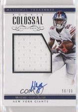 2017 National Treasures Rookie Colossal Signatures 56/99 Wayne Gallman Auto 5w7