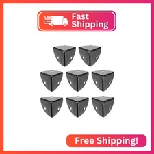 uxcell 8PCS Metal Corner Protector 1.2 x 1.2 x 1.2 Inch Box Edge Guard Protector