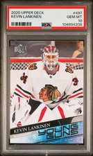 KEVIN LANKINEN YOUNG GUNS RC 2020-21 UPPER DECK SERIES 2 ROOKIE RC 🔥 PSA 10 🔥