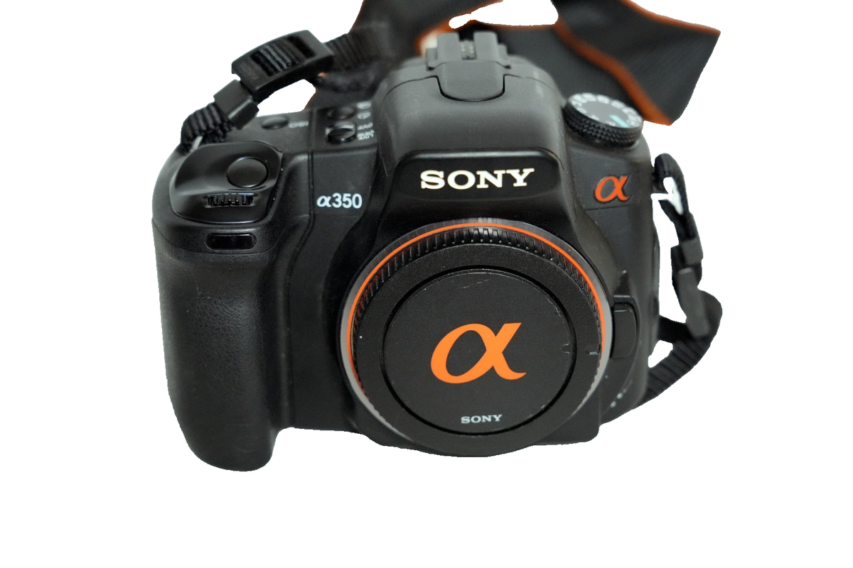 Sony Alpha a350 14.2MP Digital SLR Camera - Black (Body Only) for