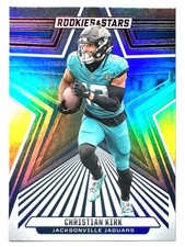 CHRISTIAN KIRK Jaguars 2024 Rookies & Stars LONGEVITY RED FOIL HOLO Card #46