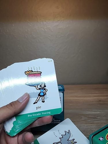 Webber Phonological Awareness Speech Voice Vocabulary 128 Cards Deck - Picture 7 of 20