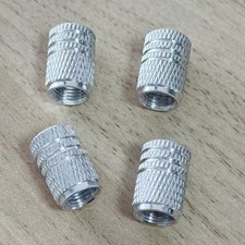 4pcs Car Tire Tyre Sliver Wheel Air Port Dust Cover Ventil Rim Valve Stem Caps 4pcs Car Tire Tyre Sliver Wheel Air Port Dust Cover Ventil Rim Valve Stem Caps