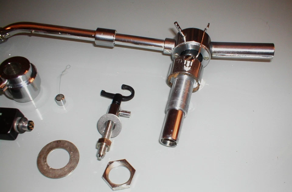 GOLDRING LENCO GL75 GIRADISCHI ASTA GUIDA DENTELLATA ANTI PATTINO - Immagine 2 di 4