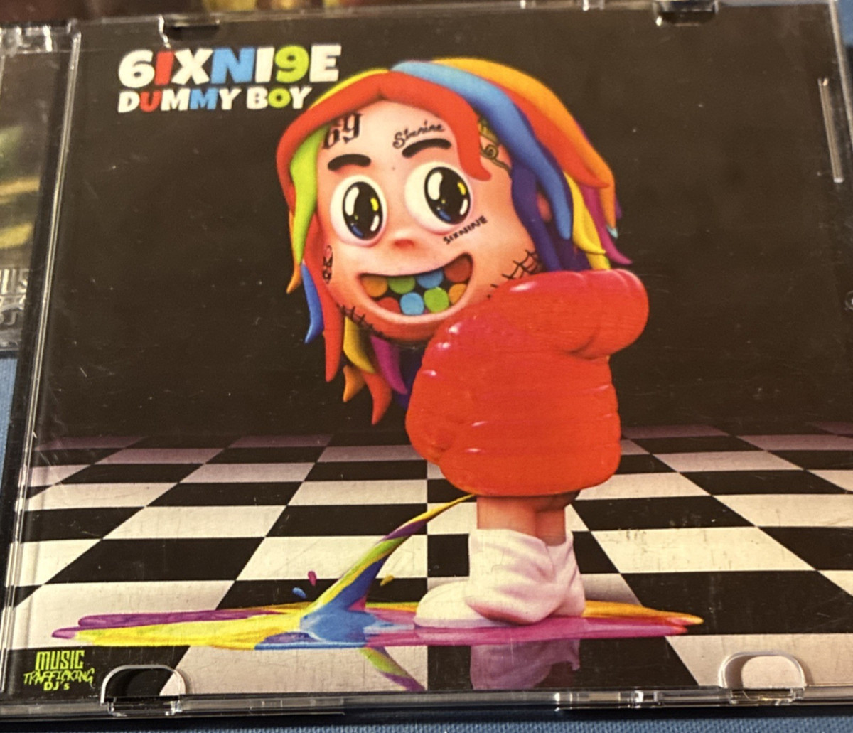 6ix9ine Rap & Hip-Hop CD 'Dummy Boy' Album Music Transforming BTS