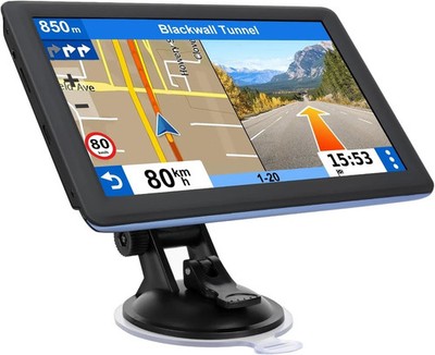 Car Truck GPS Navigation 7 Inch Touch Screen 2026 Maps Spoken Direction