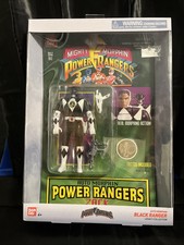 Mighty Morphin Power Rangers Auto Morphin Black Ranger Zack Legacy Bandai New