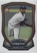 2015 Bowman Chrome Scouts' Updates Die-Cut 38/99 Michael Feliz #BSU-MF y0i