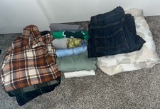 Boys 14/16 Clothing Lot Of 11 consists of jeans, shirts, dress shirts,hoodie