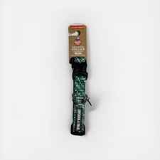 Arcadia Trail Paracord Rope Dog Collar - Size Small Neck 12-14" - GREEN - NEW