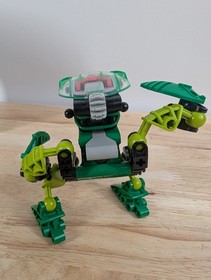 LEGO Bionicle #8564 Lehvak W/ Canister , Instructions & Figure - 1 Missing Piece