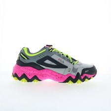 Fila Oakmont TR 5JM00949-059 Womens Gray Leather Athletic Hiking Shoes 9.5