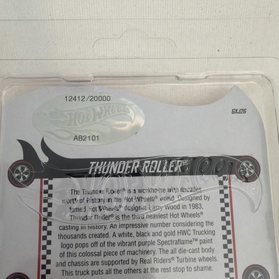 Hot Wheels 2021 RLC Special Editions Thunder Roller for sale