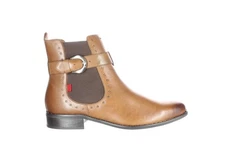Marc Joseph New York Womens Bridge St Brown Chelsea Boots Size 7 (7555644)