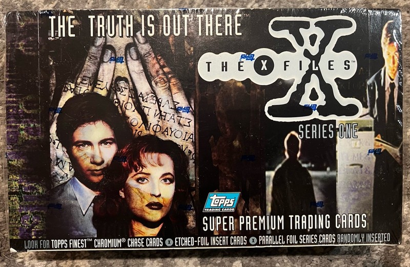 X-Files  Season One And Two Sealed Cards, Books , Magazines And More