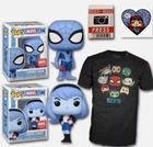 Funko Pop! Spider-Man Blue Marvel Collector Corps Box Size 3XL
