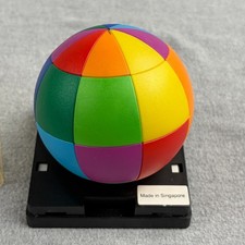 Vintage MasterBall Color Sphere Puzzle Brain Teaser W Case Instructions