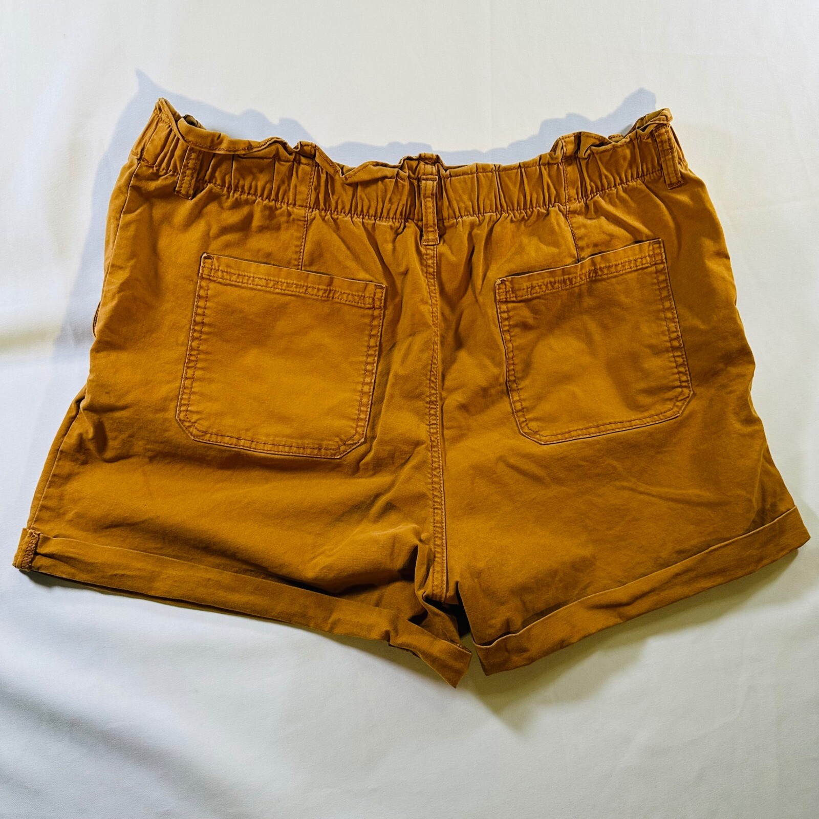 Universal Threads Burnt Orange Cuff Hem Pull on S… - image 8