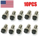 Connecteur microphone 10 pièces 5 broches femme et homme pour prise radio CB ~