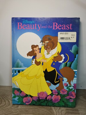 1991 Disney's Beauty And The Beast Hardcover Book By Twin Books