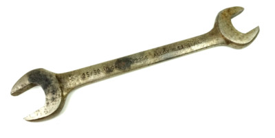 Vlchek 11/16'' X 25/32'' Open End Wrench Alloy W2225 USA Vintage