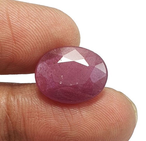10.82 Ct Natural Mozambique Red Ruby Oval Cut AAA Quality Loose Gems 15.4x12 MM - Picture 6 of 10