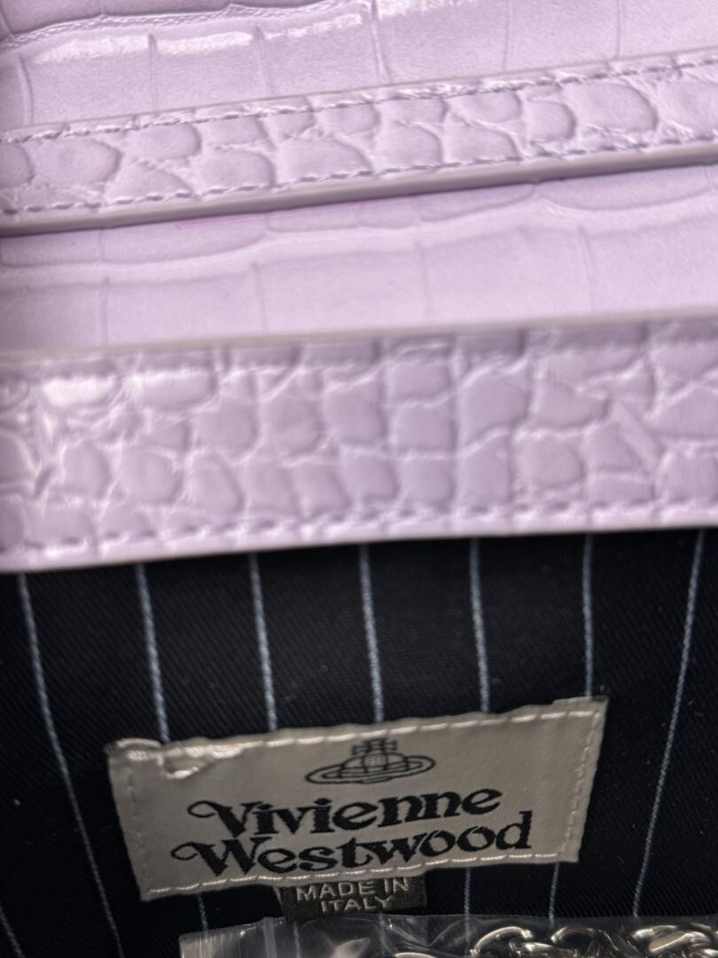 Vivienne Westwood Hazel Handbag Shoulder Bag Purple