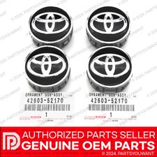 Genuine Toyota Prius Corolla Yaris Oem Wheel Center Hub Cap 42603-52170 Set Of 4