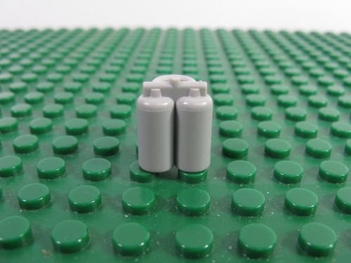 LEGO Old Gray Air Tanks Minifigure Classic Space 483 497 452 462 493 926 #3838 - Picture 3 of 3