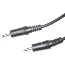 2 Pack 1 Foot 3.5mm Male To Male Stereo Audio Cord Adapter Extension Patch Cable