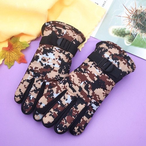 Mode druck Lang ärmel ige Fäustlinge Dick warm Kinder Ski Handschuhe Wind dicht - Bild 10 von 15
