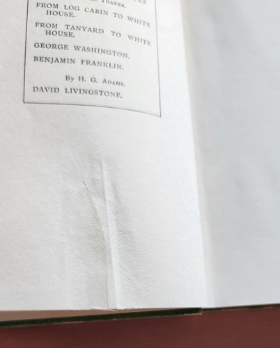 Abraham Lincoln by W. M. Thayer, 1939, Hardcover - Picture 3 of 18