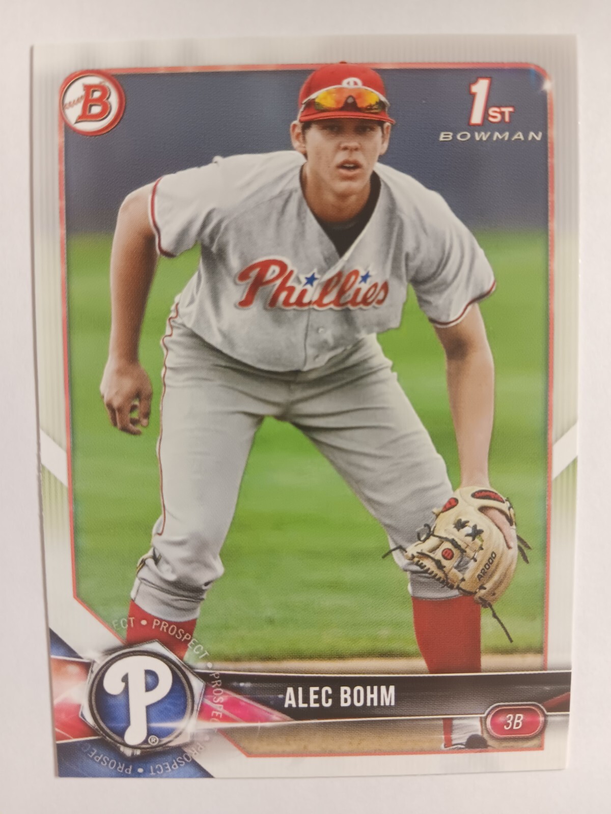 2018 Bowman Draft 1st Alec Bohm #BD-25