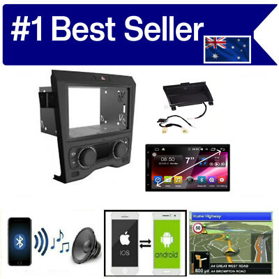 COMMODORE VE GPS CARPLAY ANDROID AUTO ODB DAB+ TPMS DVR FASCIA / CHARGER CAMERA