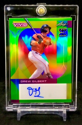 Drew Gilbert Card Rare Refractor SSP only 15 Printed ROOKIE RC - Mint NM