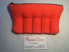 Messina Covers 5 Trumpet Mouthpiece Case Pouch Bag Orange