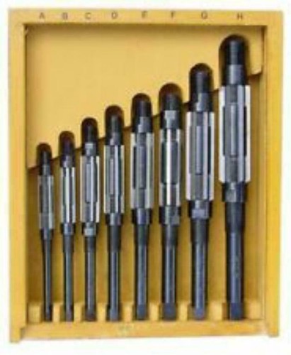 Jeu De 10 Alésoirs Machine HSS H7 – Diamètres 3 à 12 Mm – Pour Perçage Précis Dans Métal, Bois, Plastique