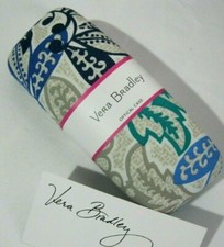 Vera Bradley SANTIAGO Hard SUNGLASSES Eye Eyeglasses CASE Sun for Purse TOTE NWT
