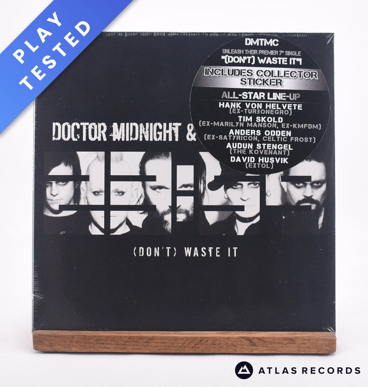 Doctor Midnight & The Mercy Cult - (Don't) Waste It - 7"" Vinyl Record