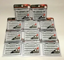 Lot of 10 Ardell Duralash triple  Individual Eyelashes Knot Free Long